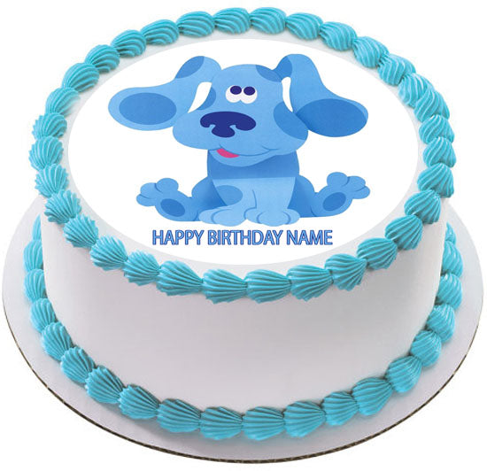 Blue's Clues & You! Let's Think! Edible Cake Topper Image 