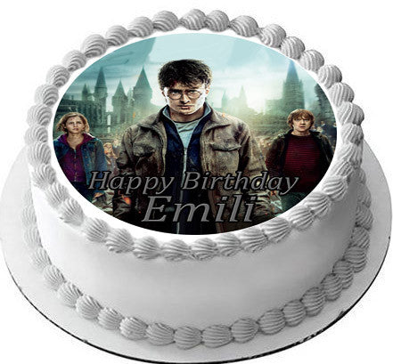 Harry Potter - Edible Cake Topper OR Cupcake Topper, Decor