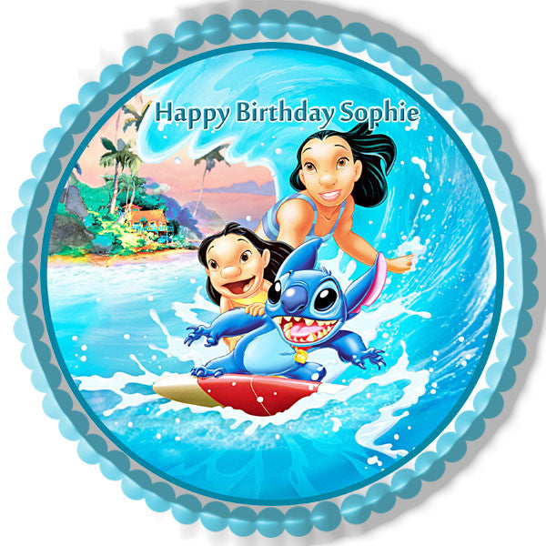 Lilo and Stitch Cupcake Toppers