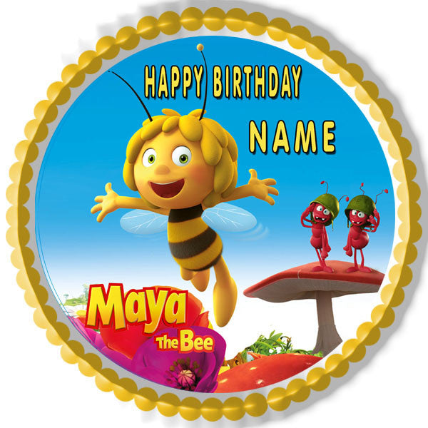 Maya the Bee - Edible Cake Topper & Cupcake Toppers – Edible