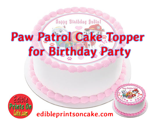 Paw Patrol Cake Topper - 5 Things Make It the Best Birthday Cake for Kids
