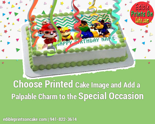Printed Cake Image – Reasons Why You Must Use Them