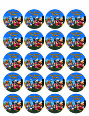 Mickey Mouse Clubhouse (Nr4) - Edible Cake Topper OR Cupcake Topper, Decor