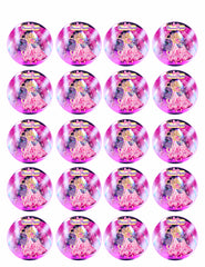 Barbie Princess and the Popstar (Nr2) - Edible Cake Topper, Cupcake Toppers, Strips