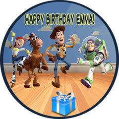 Toy Story (Nr1) - Edible Cake Topper OR Cupcake Topper, Decor
