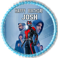 Ant Man (Nr2) - Edible Cake Topper, Cupcake Toppers, Strips