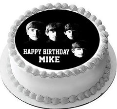 Beatles - Edible Cake Topper, Cupcake Toppers, Strips