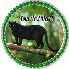 Black Panther (Nr2) - Edible Cake Topper, Cupcake Toppers, Strips