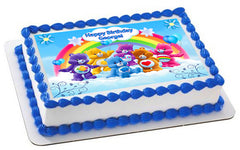 Care bears - Edible Cake Topper, Cupcake Toppers, Strips