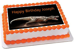 Dinosaur - Edible Cake Topper OR Cupcake Topper, Decor