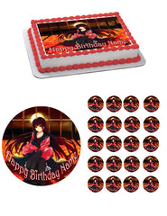 Kanoe Yuuko Edible Birthday Cake Topper OR Cupcake Topper, Decor - Edible Prints On Cake (Edible Cake &Cupcake Topper)