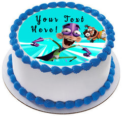 Fanboy and Chum Chum (Nr2) - Edible Cake Topper, Cupcake Toppers, Strips
