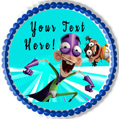 Fanboy and Chum Chum (Nr2) - Edible Cake Topper, Cupcake Toppers, Strips