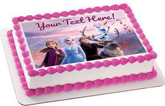 Frozen II (Nr2) - Edible Cake Topper, Cupcake Toppers, Strips