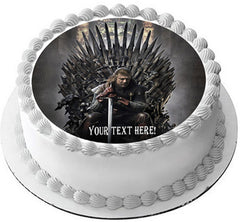 Game of Thrones - Edible Cake Topper, Cupcake Toppers, Strips