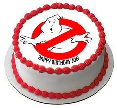 Ghostbusters (Nr5) - Edible Cake Topper OR Cupcake Topper, Decor
