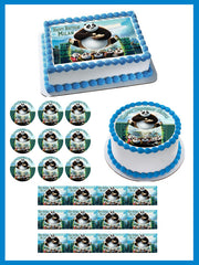 Kung Fu Panda 3 Edible Birthday Cake Topper OR Cupcake Topper, Decor - Edible Prints On Cake (Edible Cake &Cupcake Topper)