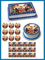 LEGO MOVIE - Edible Cake Topper OR Cupcake Topper