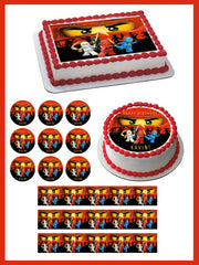 Lego Ninjago (Nr2) - Edible Cake Topper OR Cupcake Topper