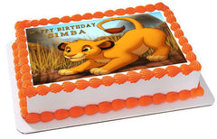 Lion King Simba - Edible Cake Topper OR Cupcake Topper, Decor