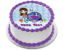 Littlest Pet Shop - Edible Cake Topper OR Cupcake Topper, Decor