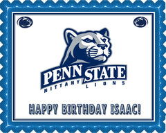 Penn State Nittany Lions - Edible Cake Topper OR Cupcake Topper, Decor