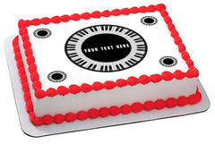 Piano keys Circular - Edible Cake Topper, Cupcake Toppers, Strips