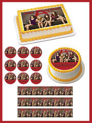 Pretty Little Liars Edible Birthday Cake Topper OR Cupcake Topper, Decor - Edible Prints On Cake (Edible Cake &Cupcake Topper)
