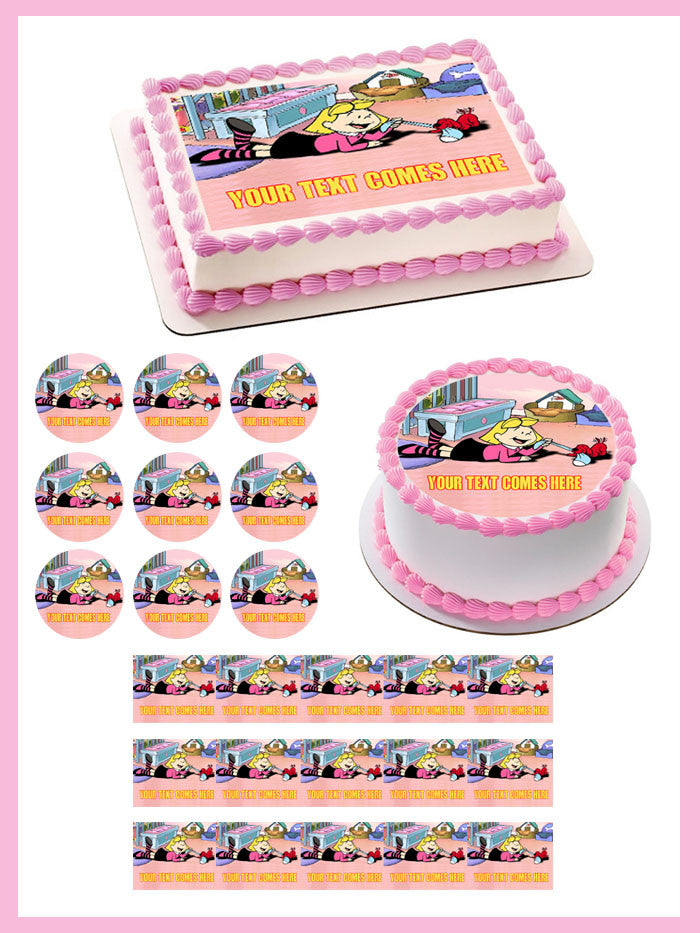 Clifford cake topper sale