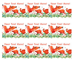 Scarlet Ibis Tropical Bird - Edible Cake Topper, Cupcake Toppers, Strips