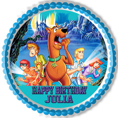 Scooby-Doo (Nr2) - Edible Cake Topper OR Cupcake Topper, Decor