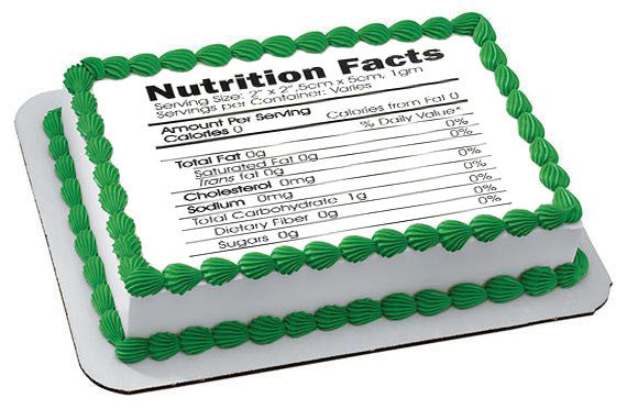Instructions, Nutrition Facts, Kosher Certificat for edible shelf (not for sell, just info) - Edible Prints On Cake (Edible Cake &Cupcake Topper)