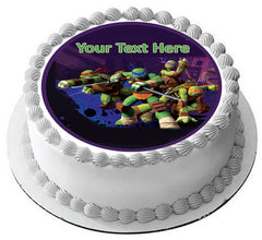 Teenage Mutant Ninja Turtles - Edible Cake Topper OR Cupcake Topper, Decor