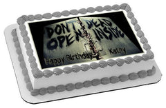 The Walking Dead 2 Edible Birthday Cake Topper OR Cupcake Topper, Decor - Edible Prints On Cake (Edible Cake &Cupcake Topper)