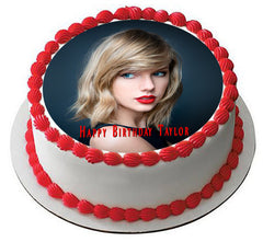 Taylor Swift - Edible Cake Topper OR Cupcake Topper, Decor