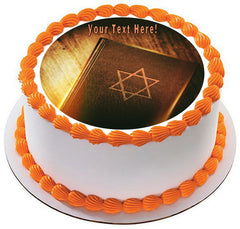 The Book of Judaism - Edible Cake Topper, Cupcake Toppers, Strips