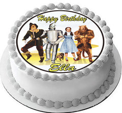 The Wizard of Oz Edible Birthday Cake Topper OR Cupcake Topper, Decor - Edible Prints On Cake (Edible Cake &Cupcake Topper)