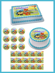 Wallykazam Edible Birthday Cake Topper OR Cupcake Topper, Decor