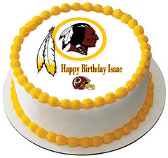 Washington Redskins - Edible Cake Topper OR Cupcake Topper, Decor