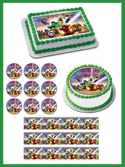 Lego Marvel 2 Edible Birthday Cake Topper OR Cupcake Topper, Decor - Edible Prints On Cake (Edible Cake &Cupcake Topper)