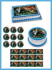 The legend of Zelda (Nr2) - Edible Cake Topper OR Cupcake Topper, Decor
