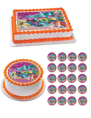Lego Duplo Ariel - Edible Cake Topper OR Cupcake Topper, Decor