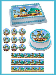 Wild Kratts Characters - Edible Cake Topper OR Cupcake Topper, Decor