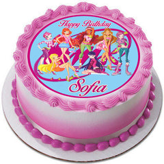 Winx Club - Edible Cake Topper OR Cupcake Topper, Decor