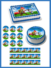 Zootopia (Nr2) - Edible Cake Topper OR Cupcake Topper, Decor