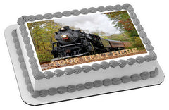 Train (Nr1) - Edible Cake Topper, Cupcake Toppers, Strips