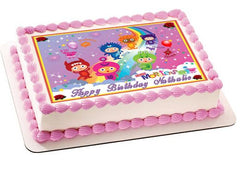 Mini Monster 2 Edible Birthday Cake Topper OR Cupcake Topper, Decor - Edible Prints On Cake (Edible Cake &Cupcake Topper)